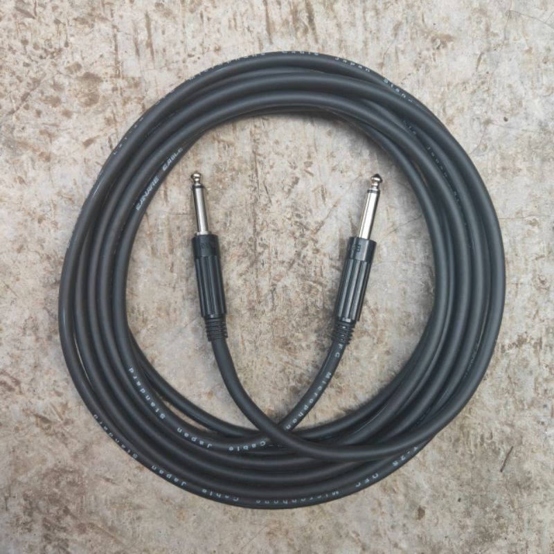 Jual Kabel Jack Akai Canare L T S Meter Untuk Gitar Bass Dan Instrumen Lainnya Low Noise