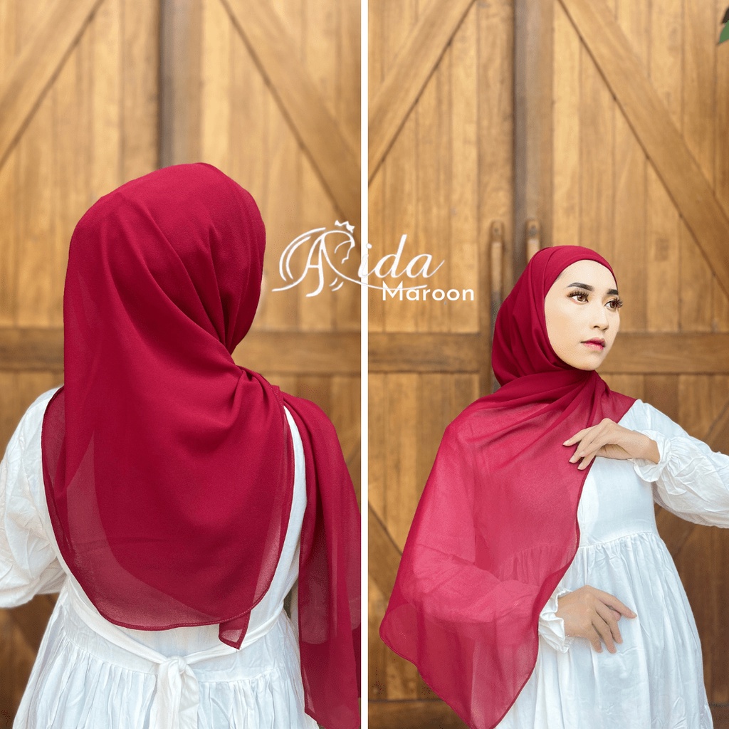 Pashmina Oval Inner Tali Premium Original by Aida