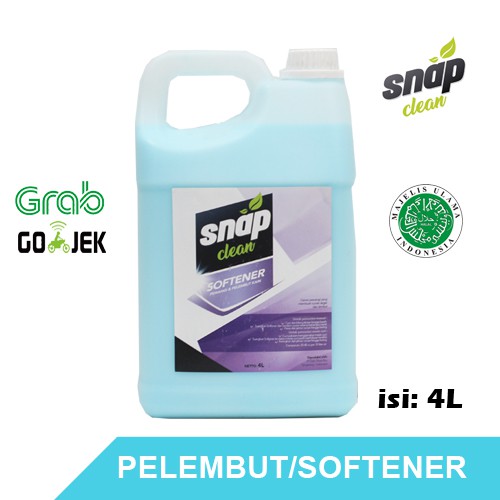 SNAP CLEAN SOFTENER 4L PELEMBUT PAKAIAN WANGI FRESHING MOLTO BLUE