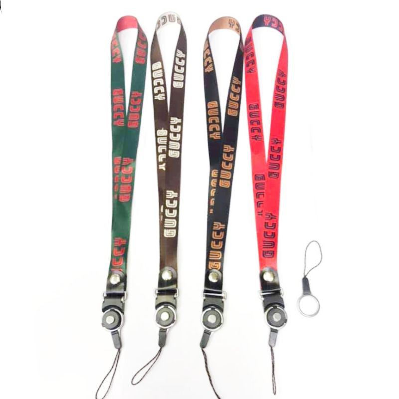 TALI GANTUNGAN HP PREMIUM MOTIF WARNA WARNI / LANYARD ID CARD / TALI HP