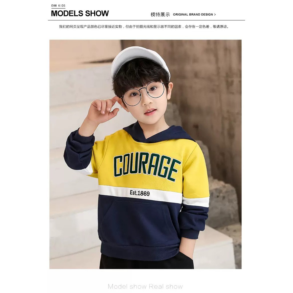 AMSPRO Hoodie Anak Baju Anak Laki Laki Lengan Panjang  Atasan Anak Laki Laki  Kids Rage