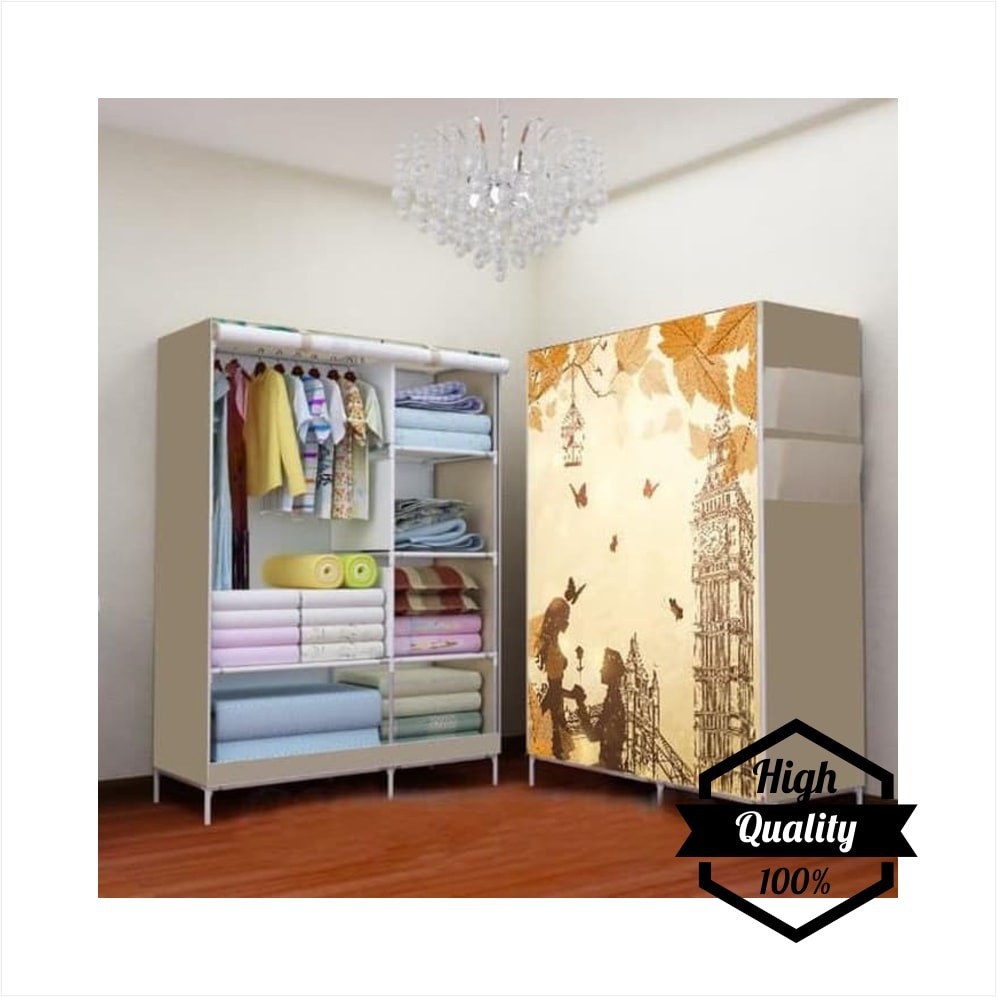 Grosir LEMARI PAKAIAN PORTABLE SERBAGUNA