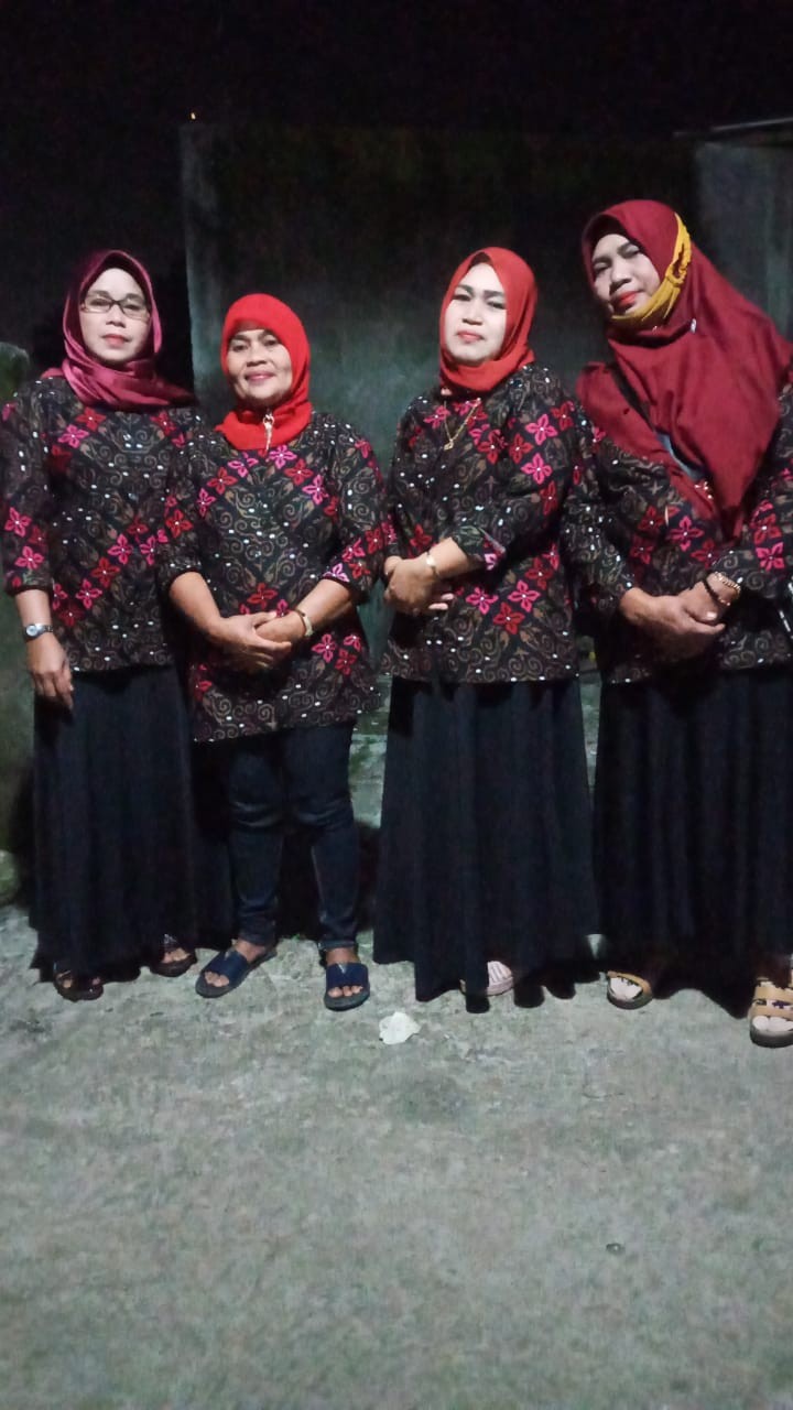Tey-17 Batik Wanita Asj Sa Hrb026 Kenongo Kemeja Tosca Pendek