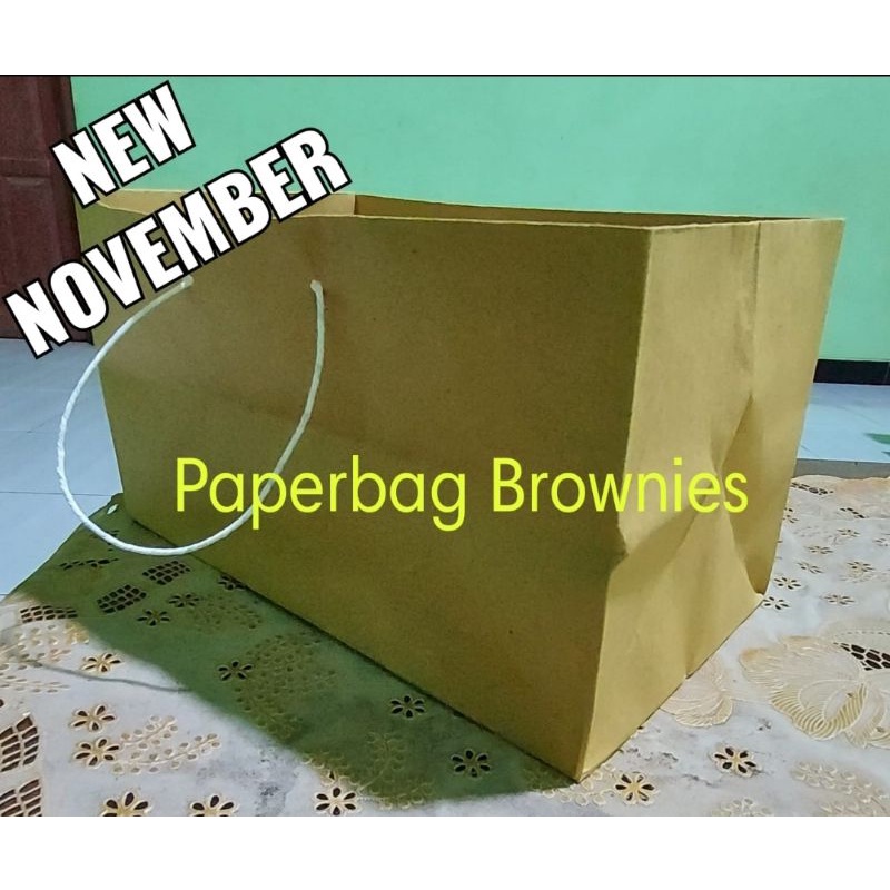 

Paperbag Brownies Ukuran 27x17x16 cm