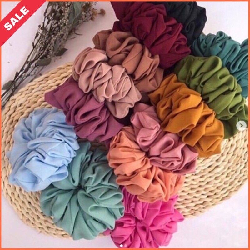 Hijab Instan Sport Kerudung Olahraga spandek bergo polos Linear / Hijab Sporty Pendek-7