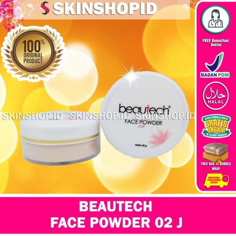 Beautech Face Powder 02 Original / Bedak Wajah BPOM Aman