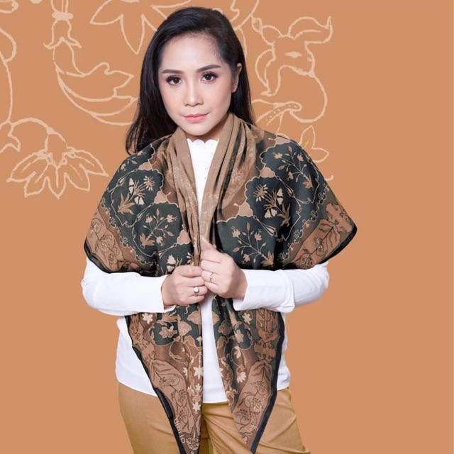 Diario x Nagita Slavina - Hijab Wanita India Ramadhina Scarf Voal Spruce