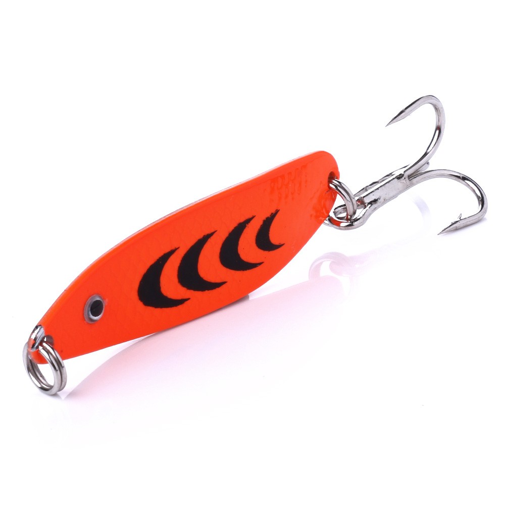 HENGJIA 1pcs 5cm/6.8g Umpan Pancing Sequin Spoon Fishing Lure Swimbait Wobbler Spinner Tackle