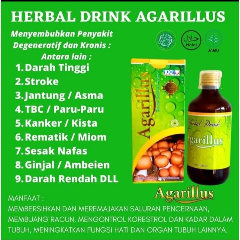 HERBAL DRINK AGARILLUS