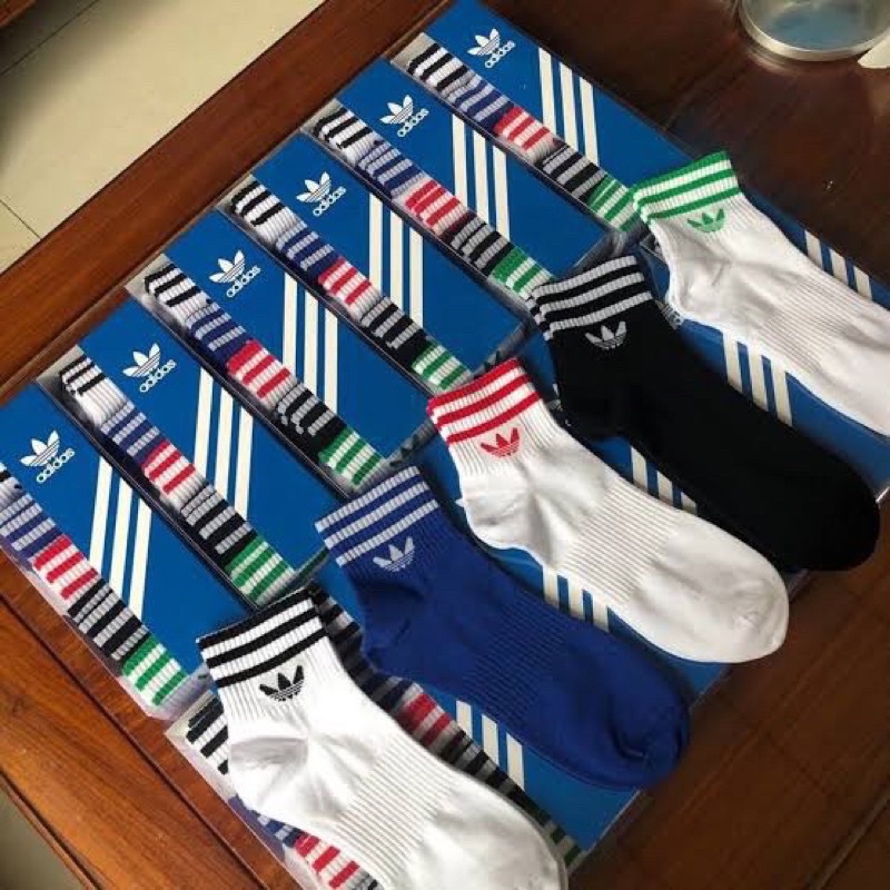 ((TERMURAH)) ADIDAS SOCKS / KAOS KAKI ADIDAS 5 IN 1 / KAOS KAKI OLAHRAGA / KAOS KAKI PRIA / KAOS KAKI WANITA / KAOS KAKI ANAK / MEN SOCKS / WOMEN SOCKS / SPORT SOCKS / KOS KAKI BASKET / KAOS KAKI FUTSAL