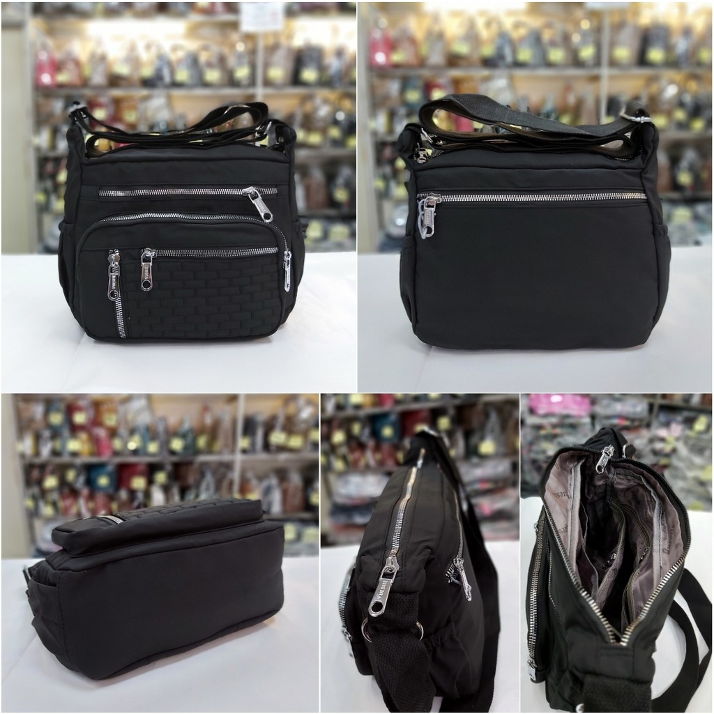 Tas import selempang parasut multifungsi fashion wanita