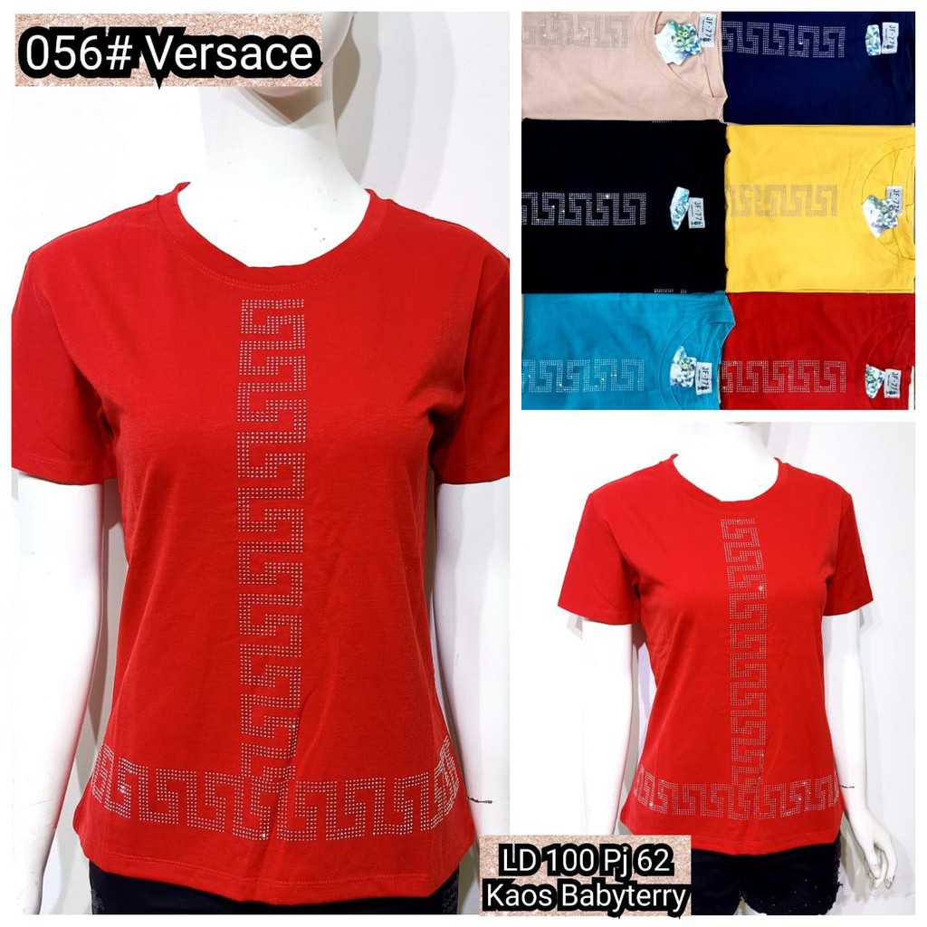 Baju Kaos Murah Adem - Versace 056