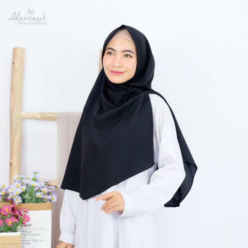 Alantasik - pet antem lipit / hijab daily / khimar instan R.25