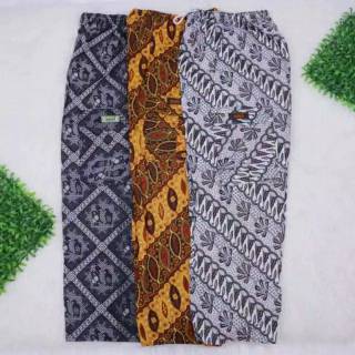 BELI 3 100rb Celana  Batik  Boim  Pria fit to M Harian 