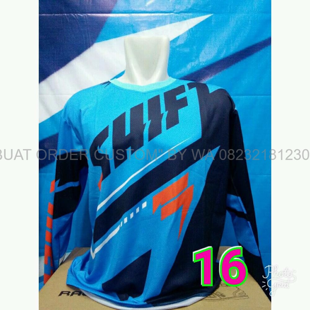 DESAIN CUSTOM Jersey Jerset Baju Cross Trail Trabas Shopee Indonesia
