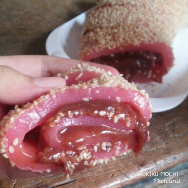 

Kue Mochi Roll Gulung Kacang Merah/Red Bean