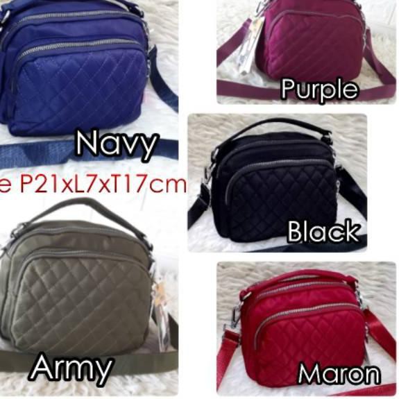 [ Terbaru ] LV7 CB162 Tas Selempang CHIBAO Bordir 3Ruang terbaru ««