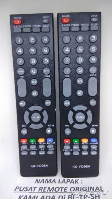 REMOTE REMOT TV LED LCD KONKA KK-Y098A GRADE ORIGINAL