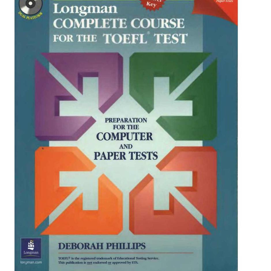 HARGA TERMURAAH.. LONGMAN COMPLETE COURSE FOR THE TOEFL TEST