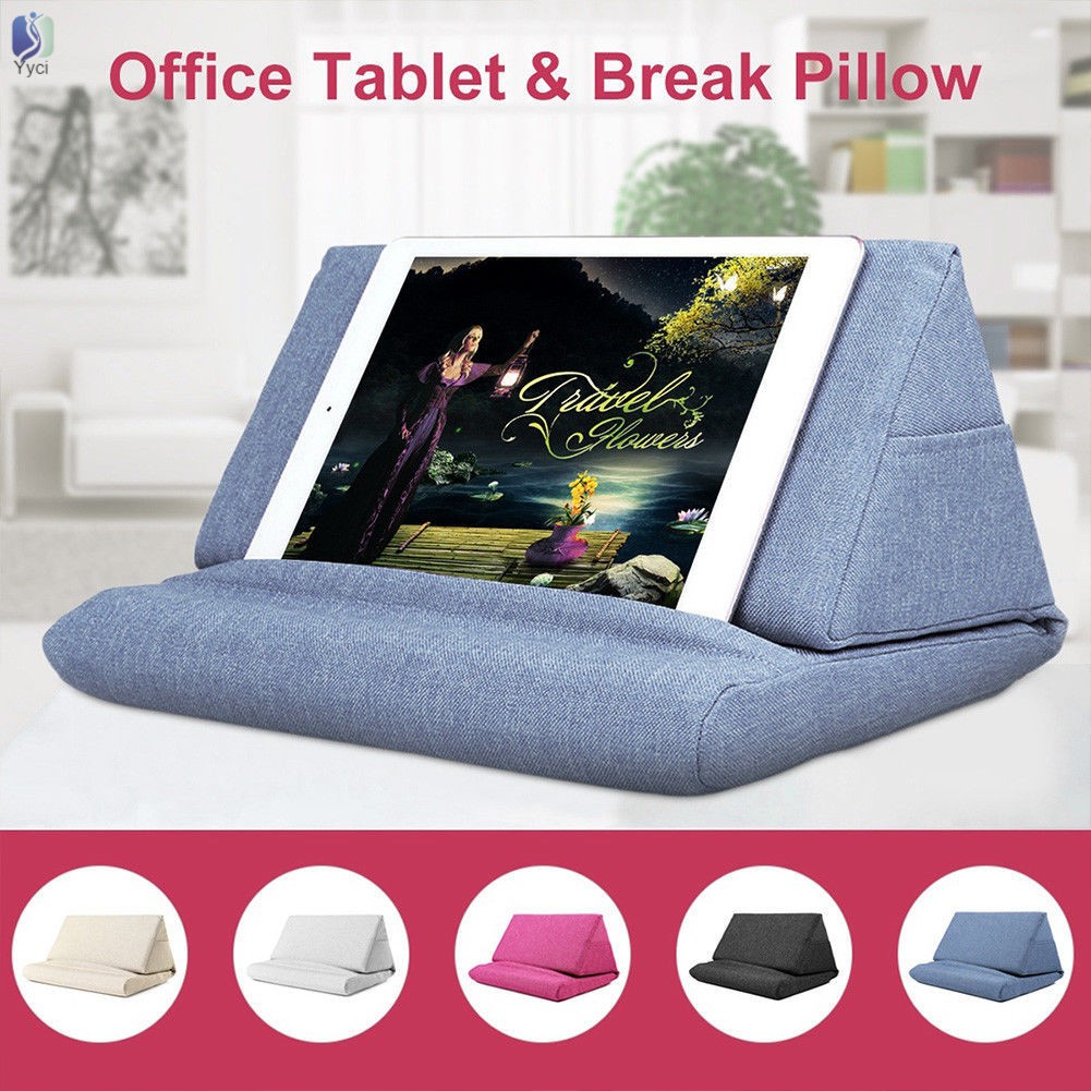Yy 1 Pcs Colorful Foldable Tablet Holder Book Stand Foam Lap Rest