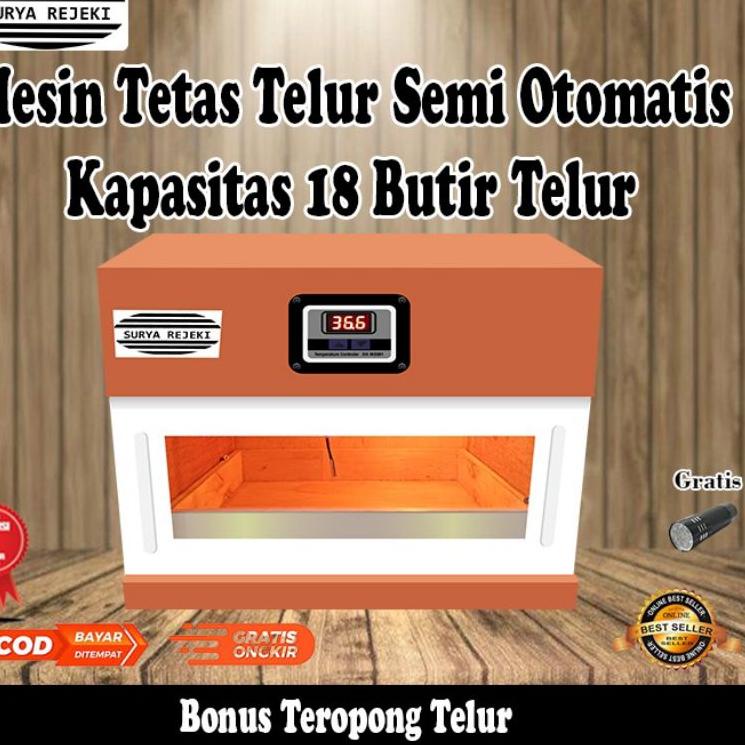 Paling Disukai.. Mesin penetas telur manual kapasitas 18 butir telur ayam bebek burung