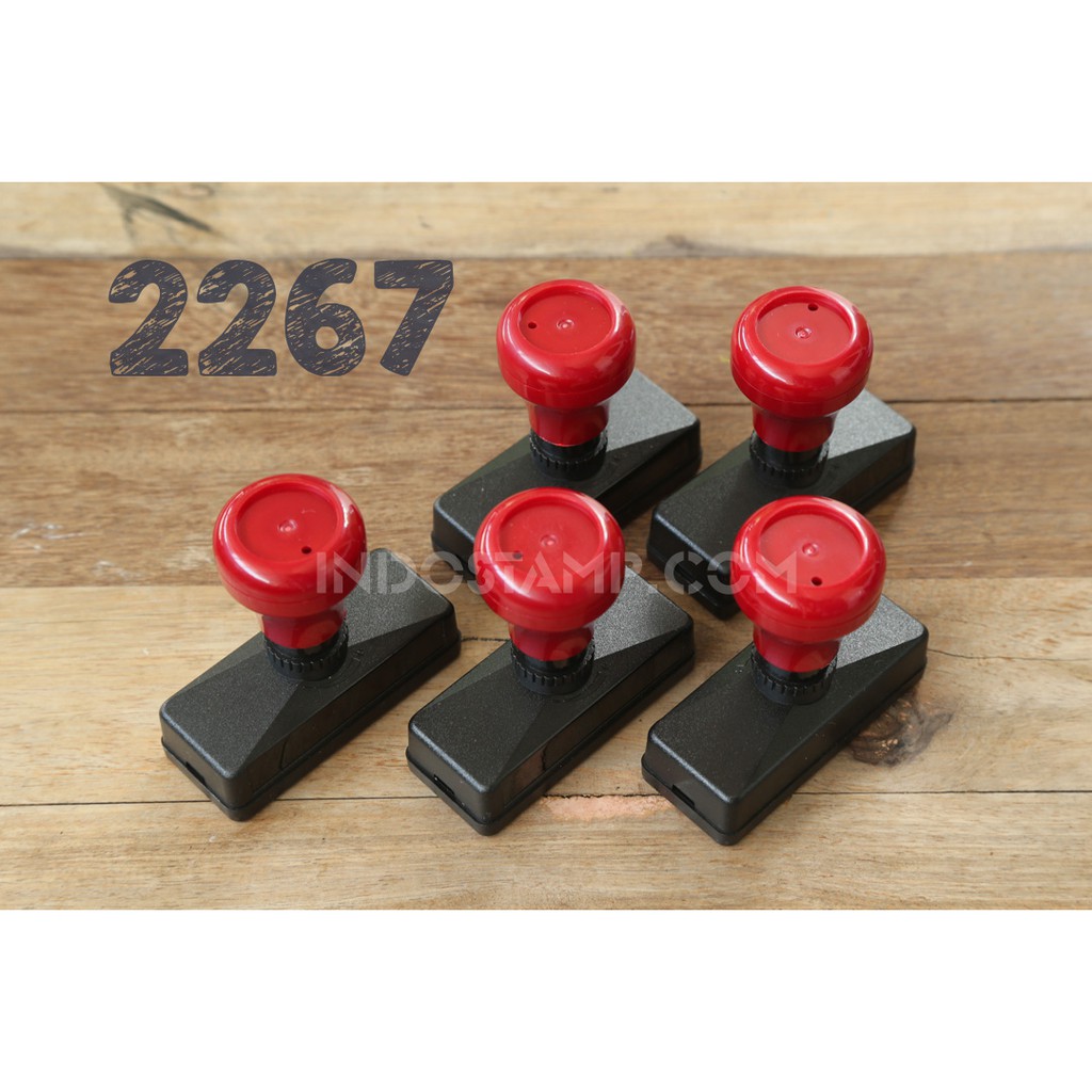 

gagang stempel flash 2267 1Kilo 21 pcs stamp kualitas terbaik indostamp