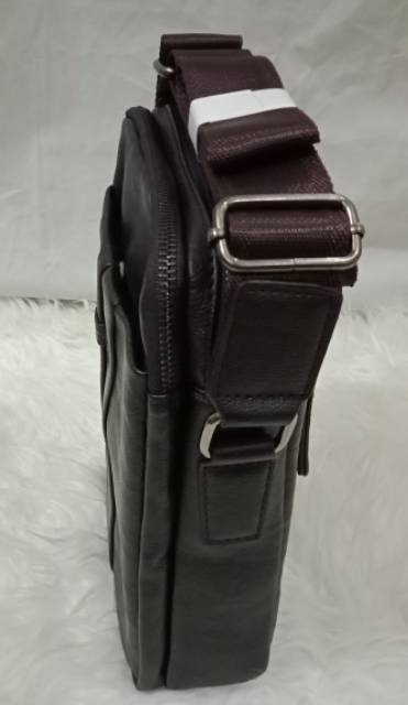 Tas selempang premium kulit pria fashion