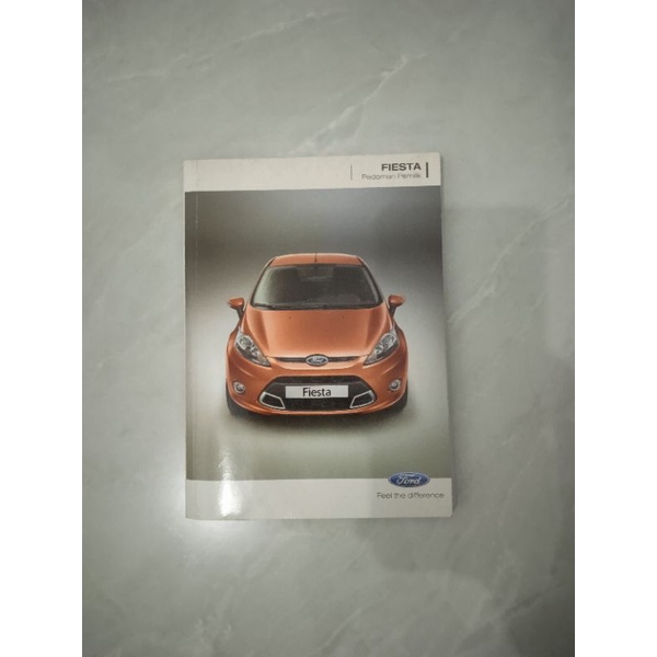Jual Buku Manual Mobil Ford Fiesta Original Shopee Indonesia