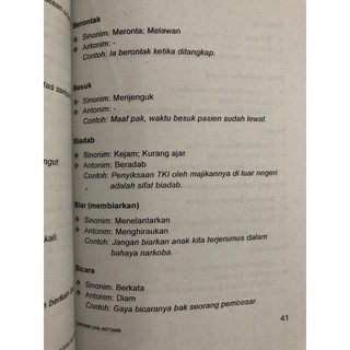 Contoh Antonim Bahasa Indonesia / 5 mei 2021 oleh bagus al.
