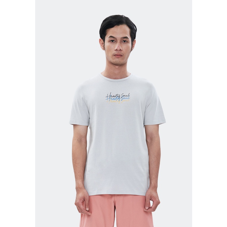 MANZONE kaos pria lengan pendek - COCONUT - GREY