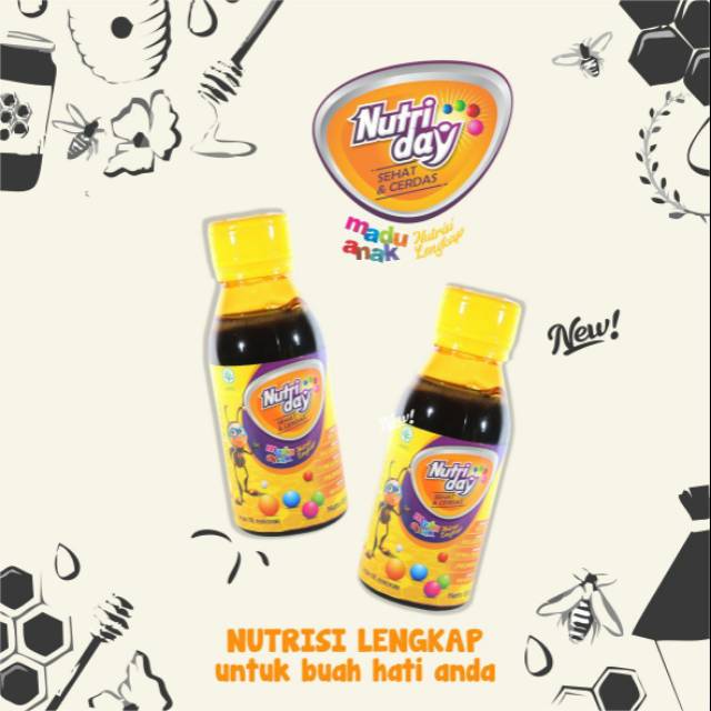 

Madu Nutriday / Madu penambah nafsu makan anak