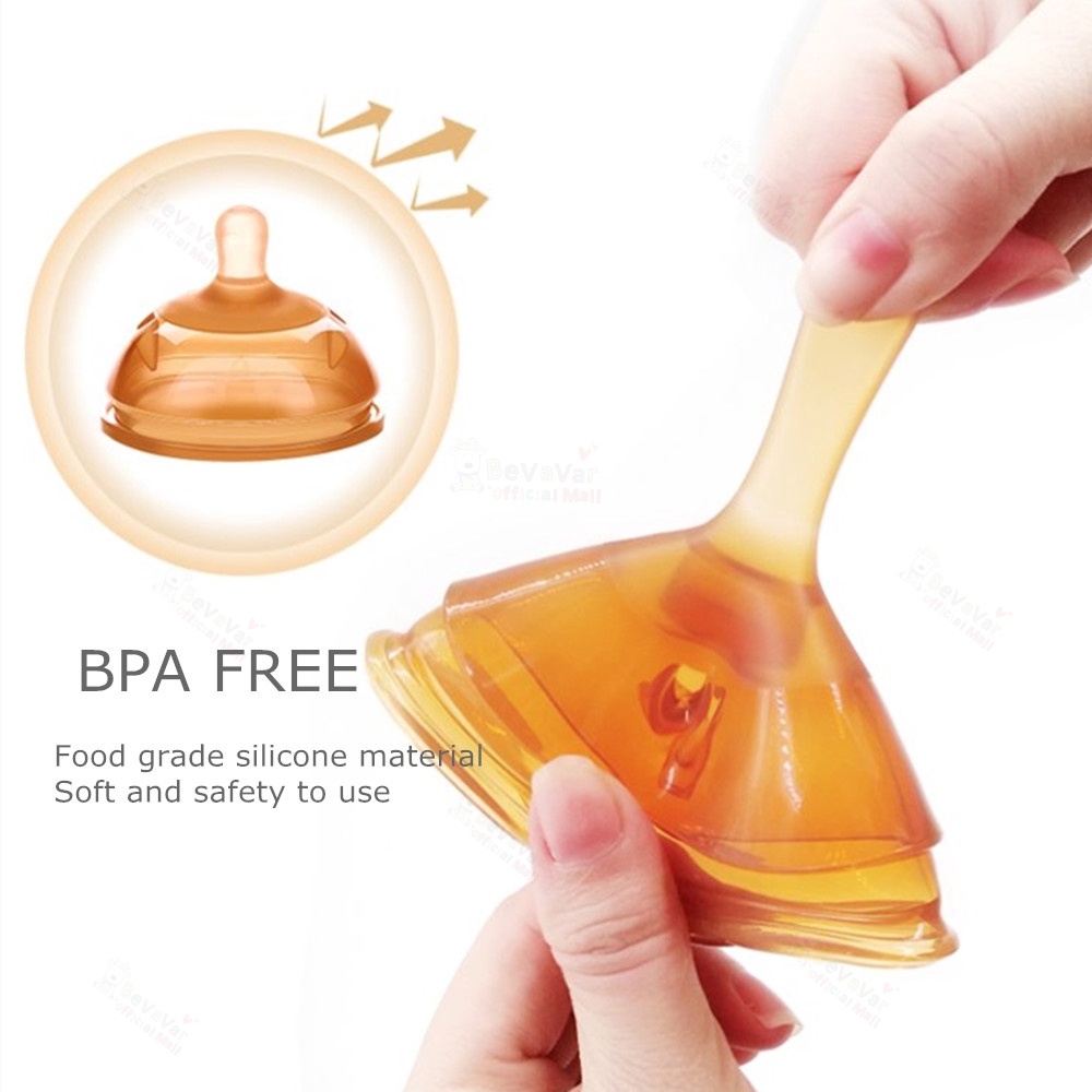 BEVAVAROFFICIALMALL Dot Piko bello bahan silikon Warna Cokelat-2