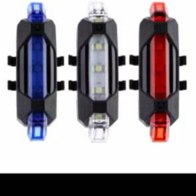 Lampu belakang sepedah charger
