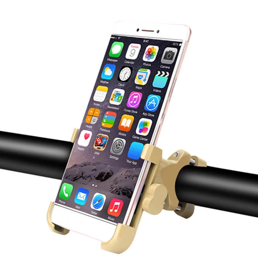 INIU Holder Handlebar Sepeda Motor Smartphone Full Metal Body