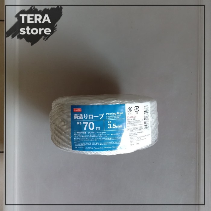 

daiso tali tambang plastik 70 meter packing rope