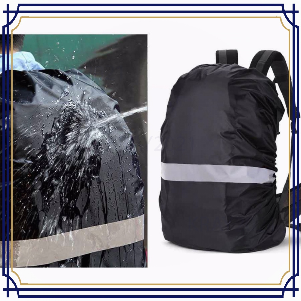 Rain Cover Tas Ransel Backpack with Reflektor - NB100