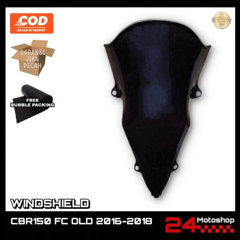 Visor CBR 150R Winshield CBR150R Winsil CBR150R 2016-2018