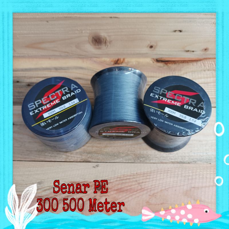 Senar Benang Tali Pancing PE Extreme Braid - Taffsport