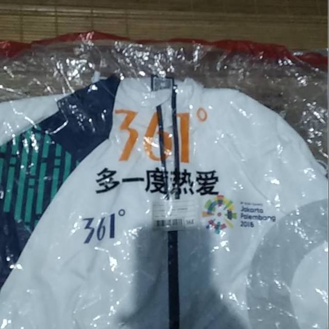 Jaket volunteer asian games 2018