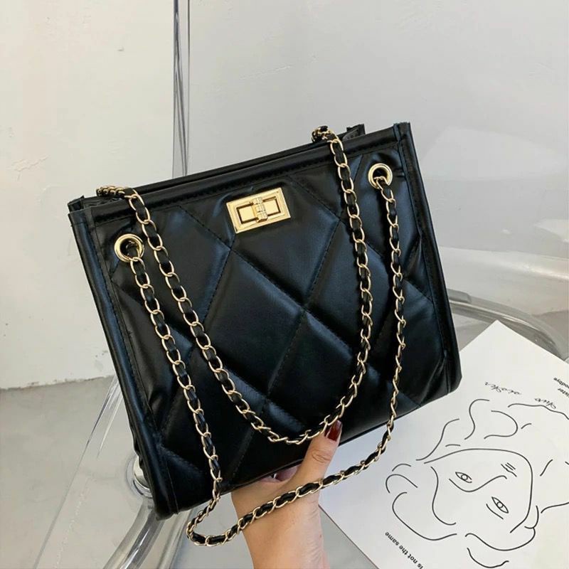 TUGUFAMILY - BIGSALE TAS SELEMPANG WANITA BERBAHAN KULIT TEBAL DENGAN KOREAN STYLE
