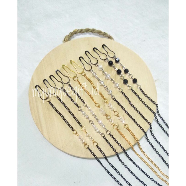 STRAP MASKER 2IN1/ CHAIN MASK 2IN1 / KALUNG MASKER 2IN1 / STRAP MASK 2IN1 / STRAP MASKER MURAH