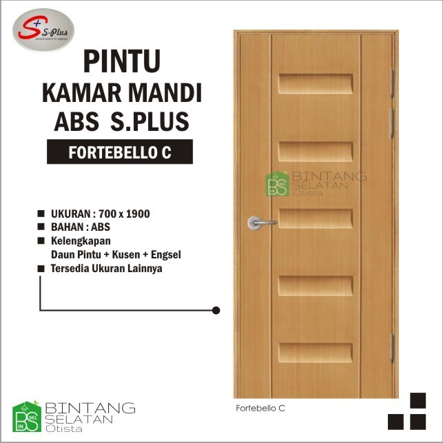 PINTU ABS  PINTU SERBAGUNA SPLUS FORTEBELLO 70x190