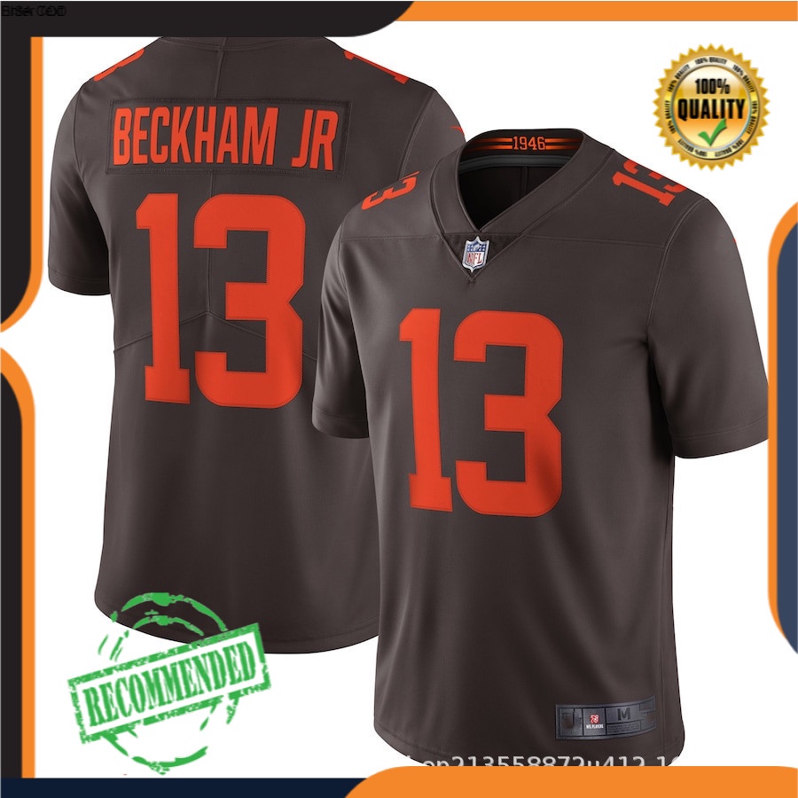 NFL Jersey Coklat Tim Rugby Pakai Pria  Wanita 'S Fashion Populer Olahraga Jersey 32 Tim