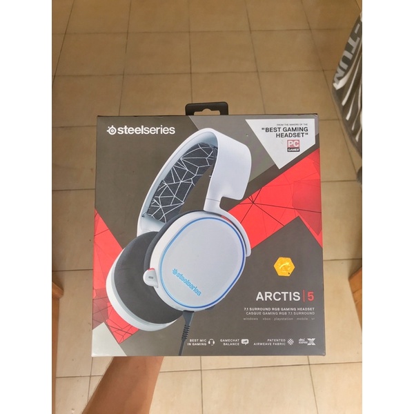 Steelseries arctis 5 White