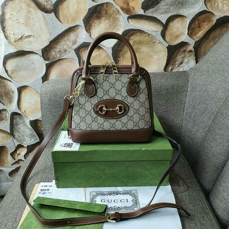 Gucci Horsebit 1955 mini Top handle Bag AP640716-4 (Pls baca deskripsi lengkap)