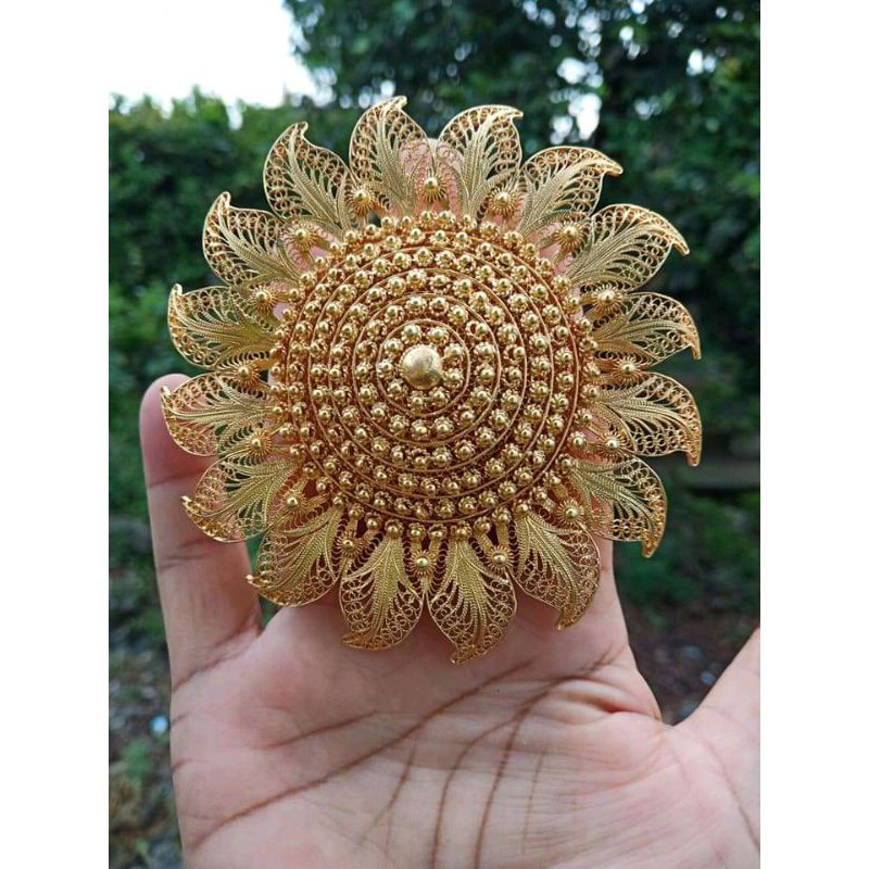 cincin lapis emas jumbo matahari