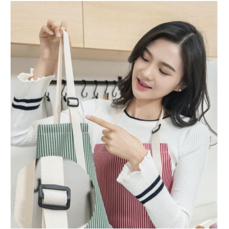 [ Cinicini ] Celemek Dapur Anti Minyak Celemek Apron Waterproof Celemek Kekinian