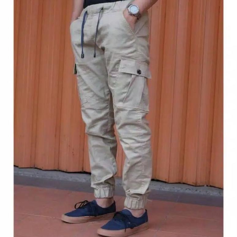Celana Joger Cargo Pria Wanita (Unisex) All Varian / Joger Cargo Ukuran Standar Jumbo . , . , .