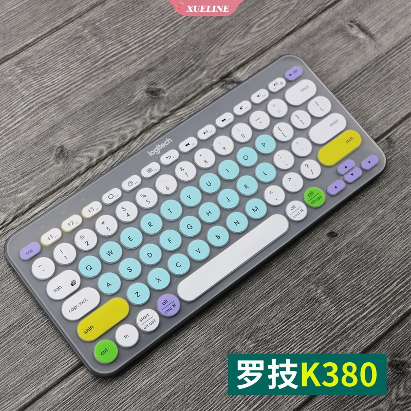 Cover Pelindung Keyboard Logitech K380 Bahan Silikon Lembut Ultra Tipis Anti Debu