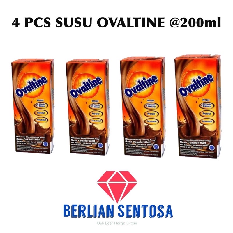 

Susu ovaltine 200ml 4pcs